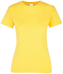 playera para dama amarillo canario