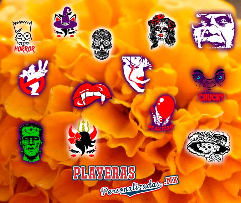 playeras personalizadas dia de muertos 2024