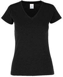 playera cuello V para mujer