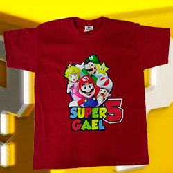 playeras mario bros para fiesta