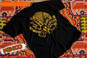 Escudo de mexico para playera