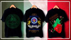 diseño de playeras con tema mexicano fiestas patrias