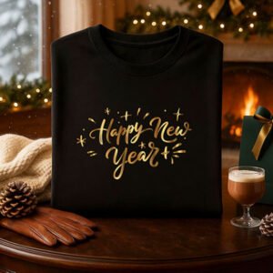 estampado de playeras año nuevo 2026