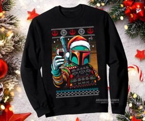 ugly playeras de manga larga con motivos de navidad
