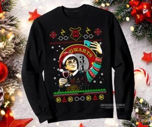 Suadera de navidad Harry potter