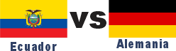 Ecuador vs Alemania Copa Mundial De Futbol 2026