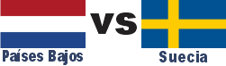 paises bajos vs suecia