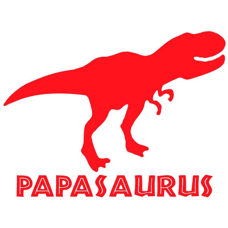 Diseño de playera personalizada Papasaurus para regalo del Día del Padre en México