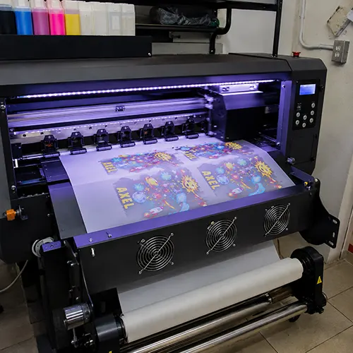 Proceso de impresión DTF para playeras personalizadas a todo color